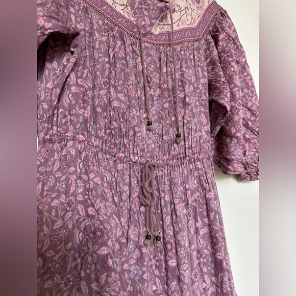 SPELL Dahlia Gown in Mulberry (Pre-Owned) Size Small Rare - Picture 11 of 13